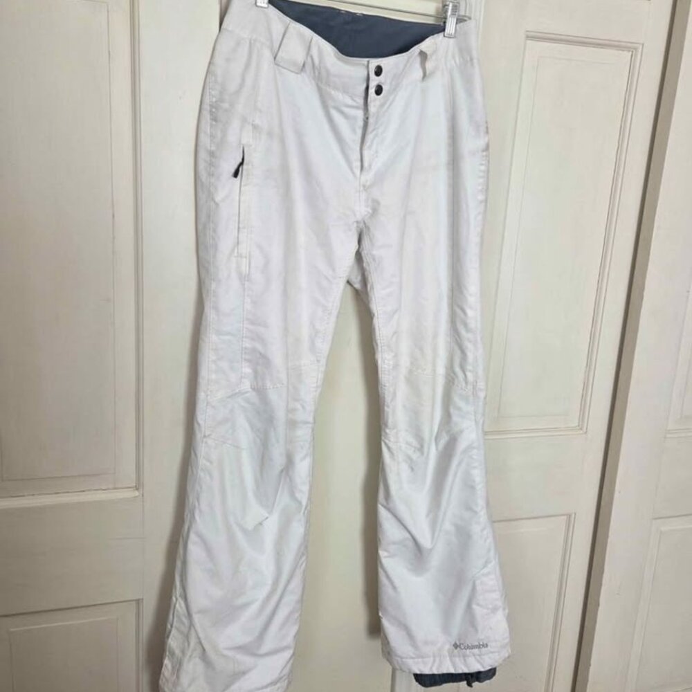Columbia Omni-Tech Women's White Snow pants